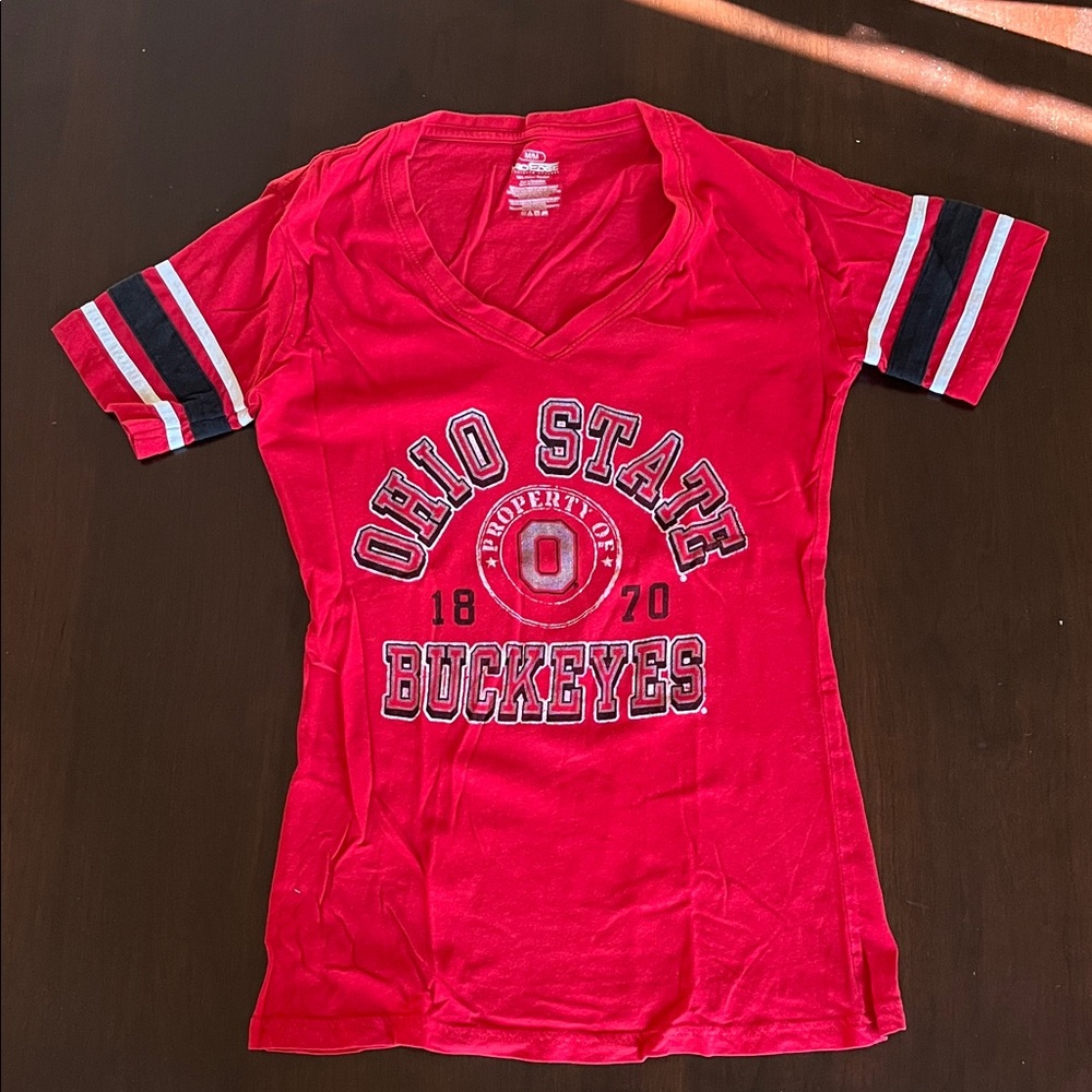 Ohio State Buckeyes women’s Red T-Shirt